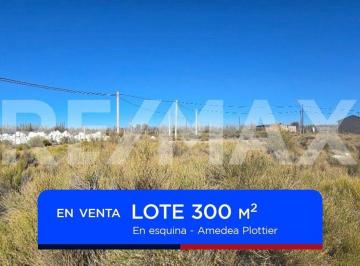 Terreno · 301m² · En Venta Lote en Esquina en Amedea Plottier