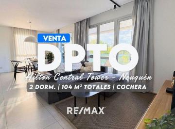 Departamento · 104m² · 3 Ambientes · 1 Cochera · Venta | Dpto 2 Dorm. | Hilton Central Tower