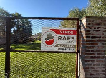 Terreno , Sauce Viejo · Raes Max Vende Terrenos en Sauce Viejo. Cci0517