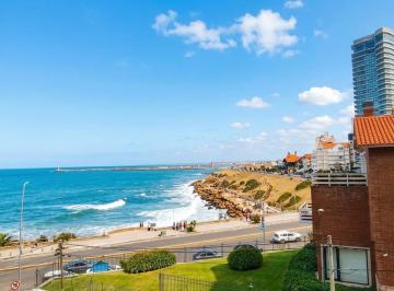 Departamento · 110m² · 3 Ambientes · 1 Cochera · Departamento con Vista Al Mar en Playa Chica