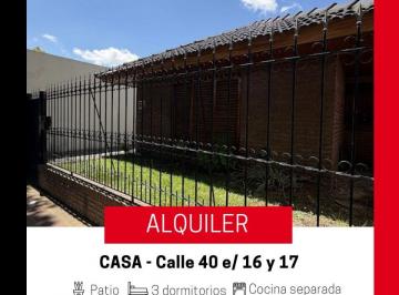Casa 445m² Alquiler La Plata · Alquiler Casa 3 Dormis - Casco
