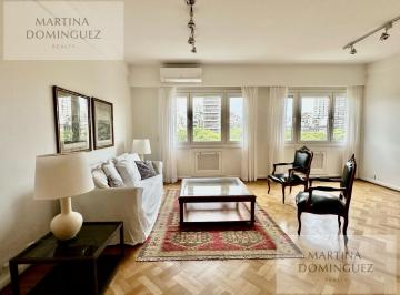 Departamento · 150m² · 3 Ambientes · Departamento en Alquiler - Precio Paquete - 3 Ambientes - Amoblado - Plaza V. Lopez - Recoleta