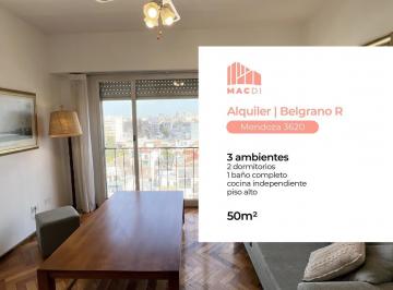Departamento · 50m² · 3 Ambientes · Excelente 3 Ambientes en Alquiler Temporal