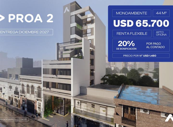 Desarrollo vertical , Ciudad de Santa Fe · Proa 2