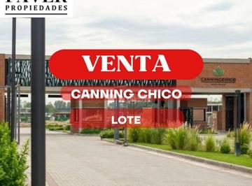 Terreno , Ezeiza · Lote Barrio Privado Canning Chico