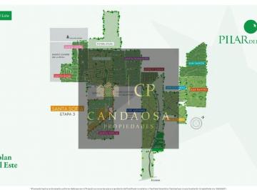 Terreno · 468m² · Nev. Lote en Venta Barrio Santa Lucia - Pilar del Este