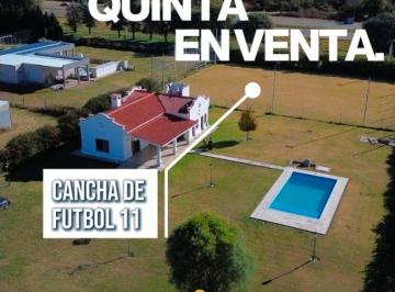 Casa de 4 ambientes, Malagueño · Espectacular Casa Practicamente Sin Uso con con Cancha y Vesturario en un Lote de 4.500 M!