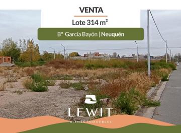 Terreno · 314m² · Venta Terreno 314 m² | Zona Confluencia | Loteo García Bayón | a m del Paseo Costero