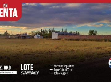 Terreno · 1001m² · En Venta Lote de 1.000 m² Fernandez Oro