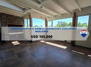 Departamento · 100m² · 3 Ambientes · 1 Cochera · Venta Depto Quilmes