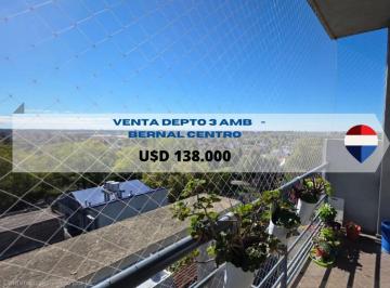Departamento · 74m² · 3 Ambientes · Venta Depto Bernal Centro