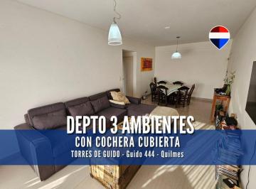 Departamento · 66m² · 3 Ambientes · 1 Cochera · Venta Departamento 3 Ambientes con Balcón, Cochera