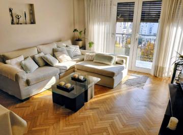 Departamento · 113m² · 4 Ambientes · Alquiler 4 Amb Depend Amoblado Piso Alto Recoleta