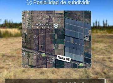 Terreno , General Fernández Oro · Loteo Residencial "La Rambla" Lotes de 500 m² Barrio Abierto