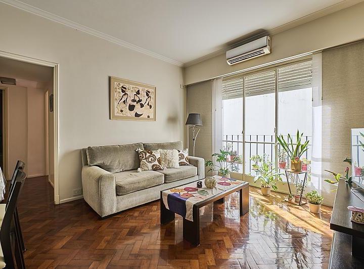 Departamento 3 Ambientes Semipiso Luminoso Impecable Balcon Reciclado en Palermo