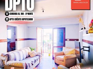 Departamento · 95m² · 6 Ambientes · 1 Cochera · Venta Dpto 3 Dorm. con Dependencia Cochera - Barrio Norte - Cordoba Al 100