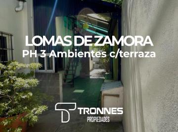 PH de 3 ambientes, Lomas de Zamora · PH 3 Ambientes en Venta - Excelente Ubicación Sobre Av - Sin Expensas - L. Zamora