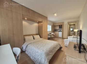 Departamento · 32m² · 1 Ambiente · Departamento Alquiler Temporario Mensual Amoblado 1 Amb en Recoleta