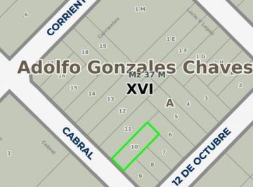 Terreno en Venta Adolfo Gonzales Chaves · ¡Terreno en Venta!