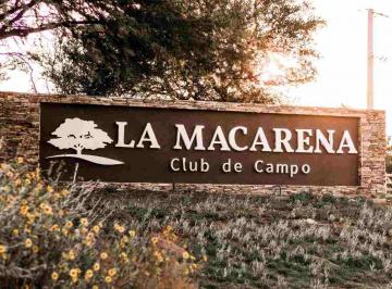Terreno · 950m² · Terreno en La Macarena Club de Campo - Toay