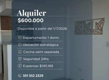 Departamento · 45m² · 1 Dormitorio · Ciudad Gama - Av Colón - Departamento en Piso Alto en Alquiler