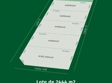 Terreno · 395m² · Terreno en Venta en City Bell - Dacal Bienes Raíces