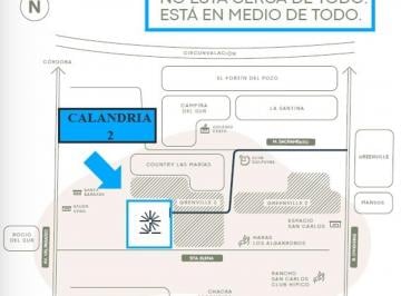 Terreno · 360m² · Calandria 2. Lotes 360 m² - Apto Dúplex