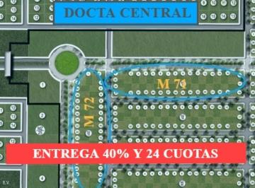Terreno · 250m² · Entrega 40% y Financiación Propia - Docta Central