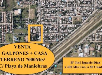 Bodega-Galpón · 1309m² · Circunvalación Sur - Predio 6771 M² C/ 4 Galpones + Casa