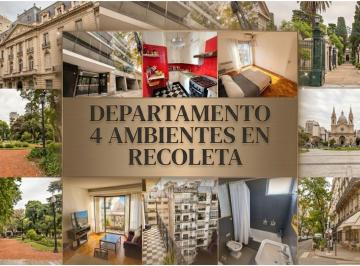 Departamento · 81m² · 4 Ambientes · Venta Departamento 4 Amb en Recoleta Apto Credito