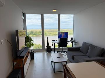 Departamento de 1 ambiente, Ciudad de Santa Fe · Alquiler Departamento 1 D Edificio Terrazas Vista Al Río con Sum, Gym y Piscina
