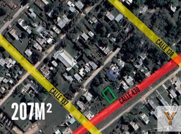 Terreno · 207m² · Terreno en Venta - 207 m² - El Rincón, City Bell, La Plata