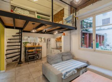 Departamento · 30m² · 1 Ambiente · Monoambiente Tipo Loft con Patio en Recoleta
