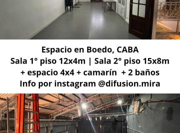 Bodega-Galpón de 3 ambientes, Boedo · Espacio con Dos Salas