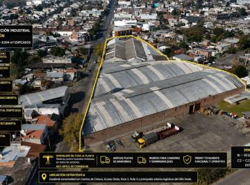 Depósito · 8000m² · Importante Fracción Industrial en Venta – Morón | 10258 m² de Terreno + 11000 m² Edificados