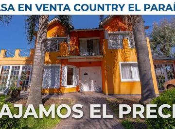 Casa · 201m² · 4 Ambientes · 1 Cochera · Venta Casa 4 Amb Guernica Barrio El Paraiso Pileta