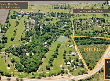 Terreno · 700m² · San Miguel Golf. Casas y Lotes de 700 a 4.500 m². Los Molinos
