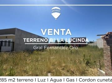 Terreno · 285m² · Venta Terreno Barrio La Lucinda I Fdez Oro