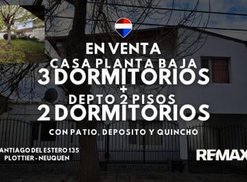 Casa · 190m² · 6 Ambientes · Casa 2 Dorm + Depto 2 Dorm - B° Los Canales, Plottier