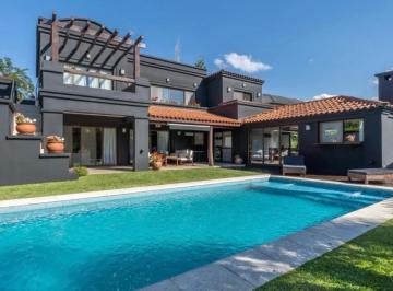 Casa · 312m² · 5 Ambientes · 4 Cocheras · Casa - La Alameda Venta Nordelta 4 Dorm. Pileta Galería Parrilla Escriturada Apto Crédito