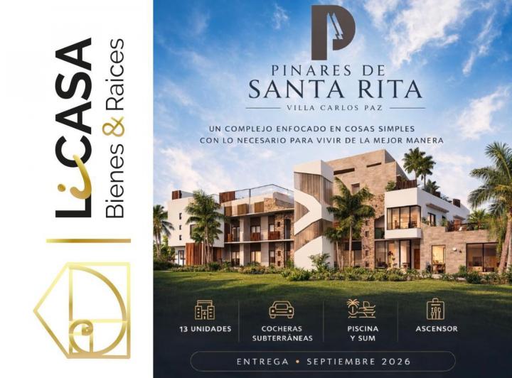 Desarrollo vertical · Pinares de Santa Rita I Gobernador Nuñez 100 - Villa Carlos Paz