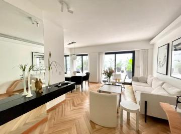 Departamento · 160m² · 3 Ambientes · 1 Cochera · Departamento de 3 Ambientes con Cochera y Patio - 160 m Totales