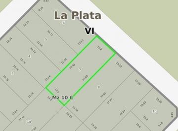 Terreno · 496m² · Terreno en Venta - 496 m² - Villa Elisa, La Plata