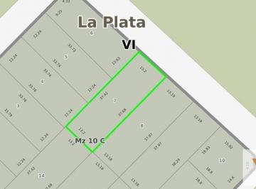 Terreno · 496m² · Terreno en Venta - 496 m² - Villa Elisa, La Plata