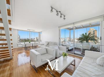 Departamento · 225m² · 5 Ambientes · 2 Cocheras · Duplex en Altura con Vista Al Rio en Nuñez/terraza Propia con Parrilla/4 Dorm./2 Cocheras/seg.24hs.