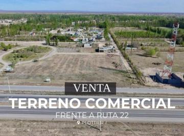Terreno · 1222m² · Venta Lote Comercial Frente a Ruta B° Manzanar de Plottier