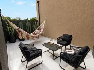Departamento · 110m² · 4 Ambientes · 1 Cochera · Casa Duplex en Alquiler 3 Dorm. con Bajas Expensas y Amenities en Springpark Pilar, Pilar