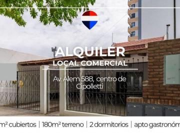 Local comercial · 120m² · 1 Cochera · Alquiler Local Av Alem 588 Cipolletti Río Negro