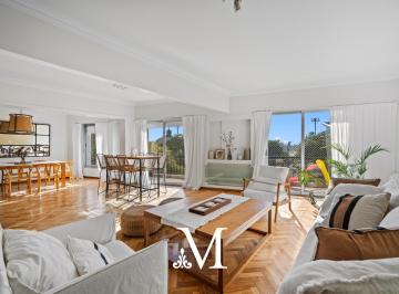 Departamento · 240m² · 5 Ambientes · 1 Cochera · Hermoso Piso Reciclado - Av Libertador 5 Amb C/ Dependencia - 240 m² - Cañitas