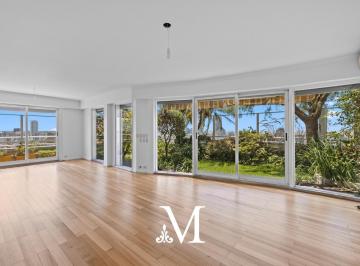 Departamento · 241m² · 5 Ambientes · 3 Cocheras · Penthouse con Jardin en Torre, Vista Al Rio, 3 Dorm, 3coch Amenities, Seg 24 Hs